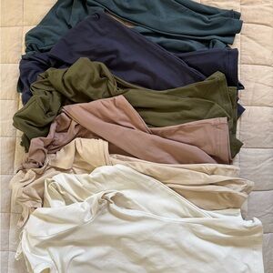 Set of 7 Trendy Queen Long Sleeve Tops - Size Large